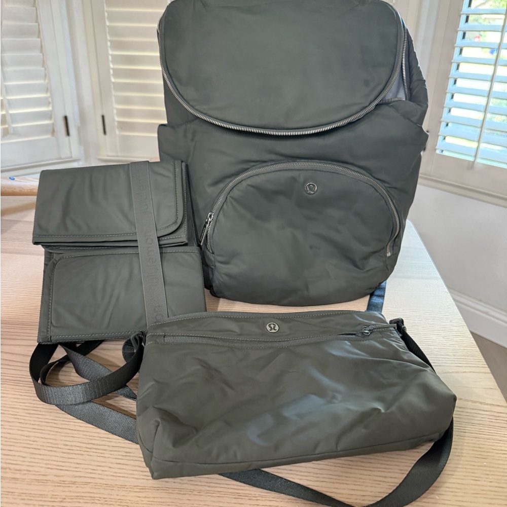 lululemon athletica New Parent Backpack Set